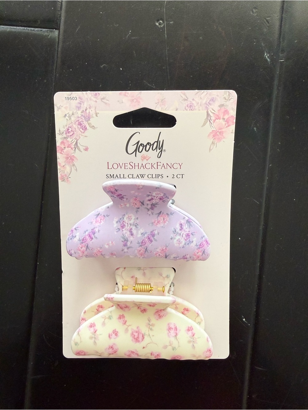 NWT Goody x LoveShackFancy Small Claw Clips Set